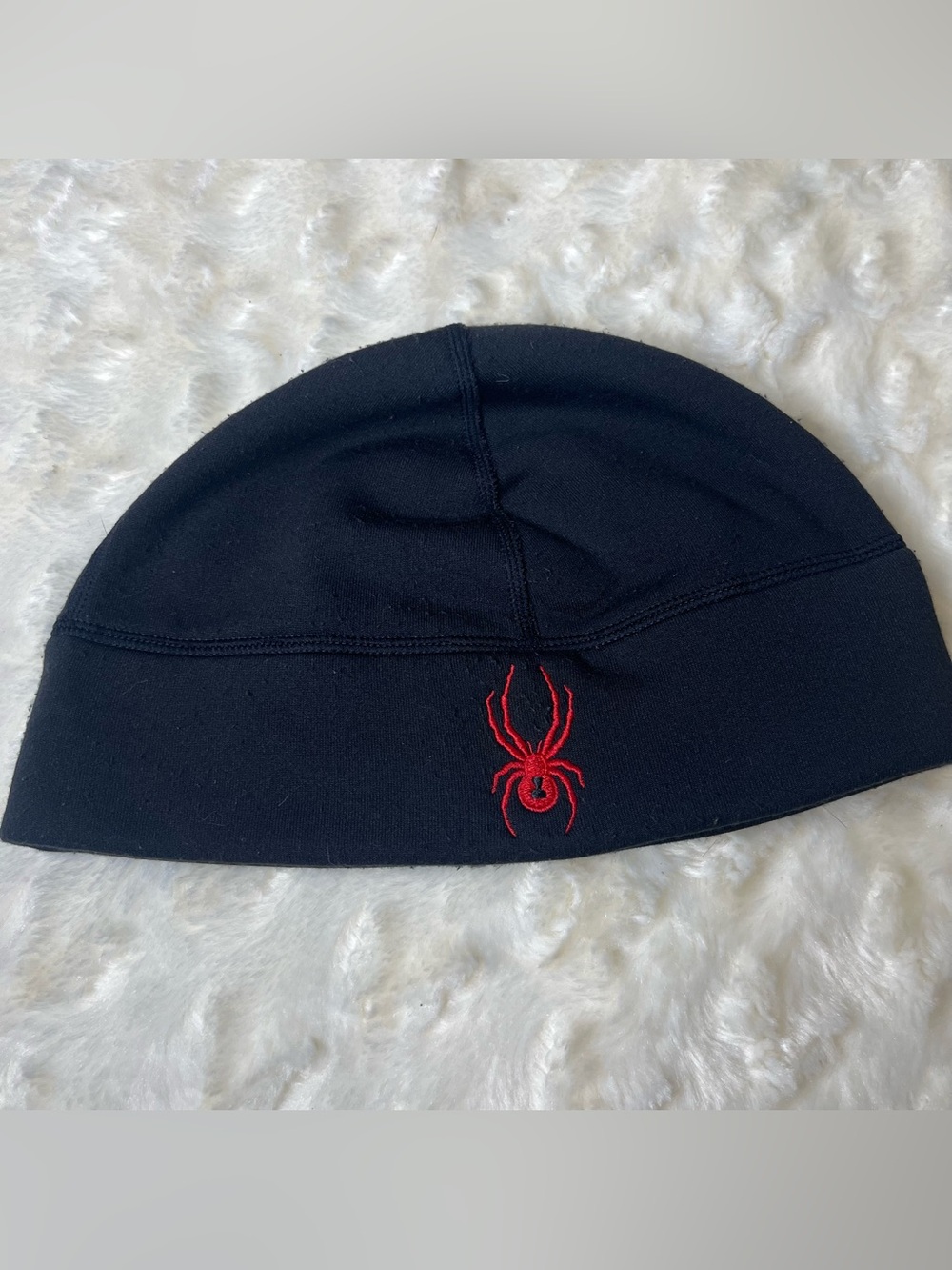 Spyder Black Beanie OS
